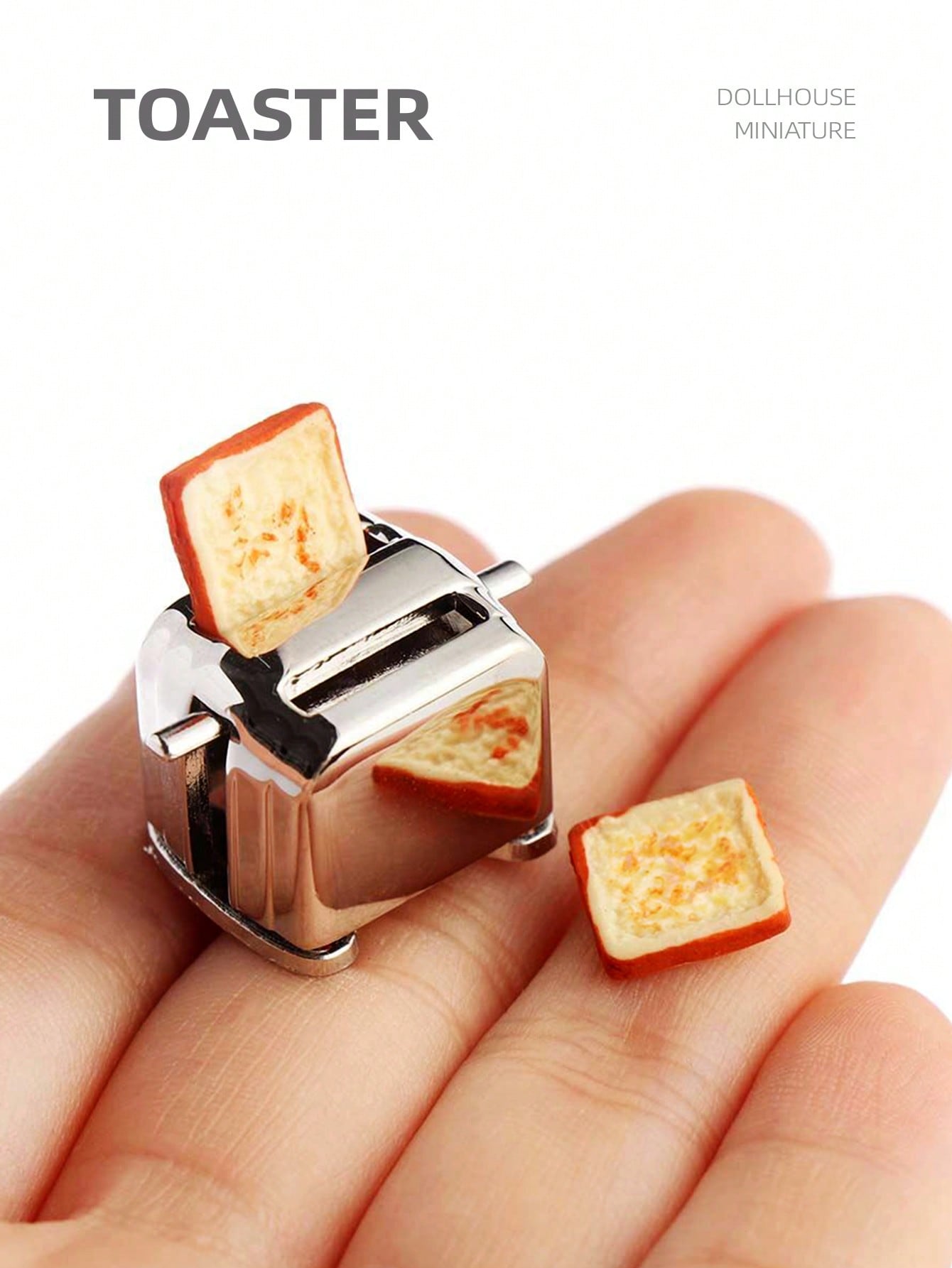 Kitchen Appliances Store - Miniaturowy toster do domku dla lalek