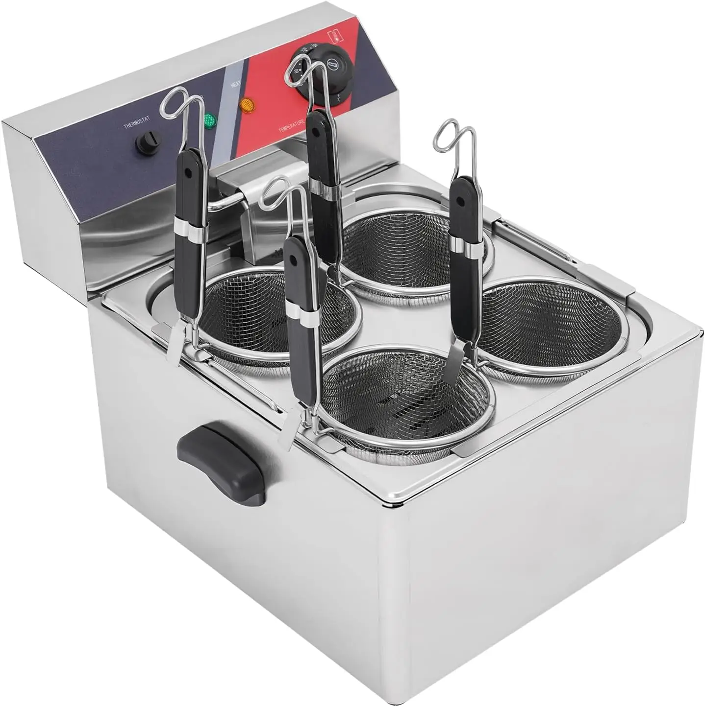 Pasta Machine Electric - 4 Holes Commercial Pasta Cooker Electric
