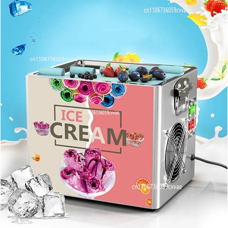 Ice Cream Maker Electric - Maszyna do lodów smażonych na jogurtu,