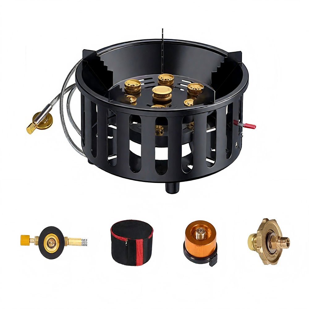 Kitchen Appliances Gas Stove - Wysokiej Mocy 7-Żyłowy Przenośny Kuchenka Kempingowa