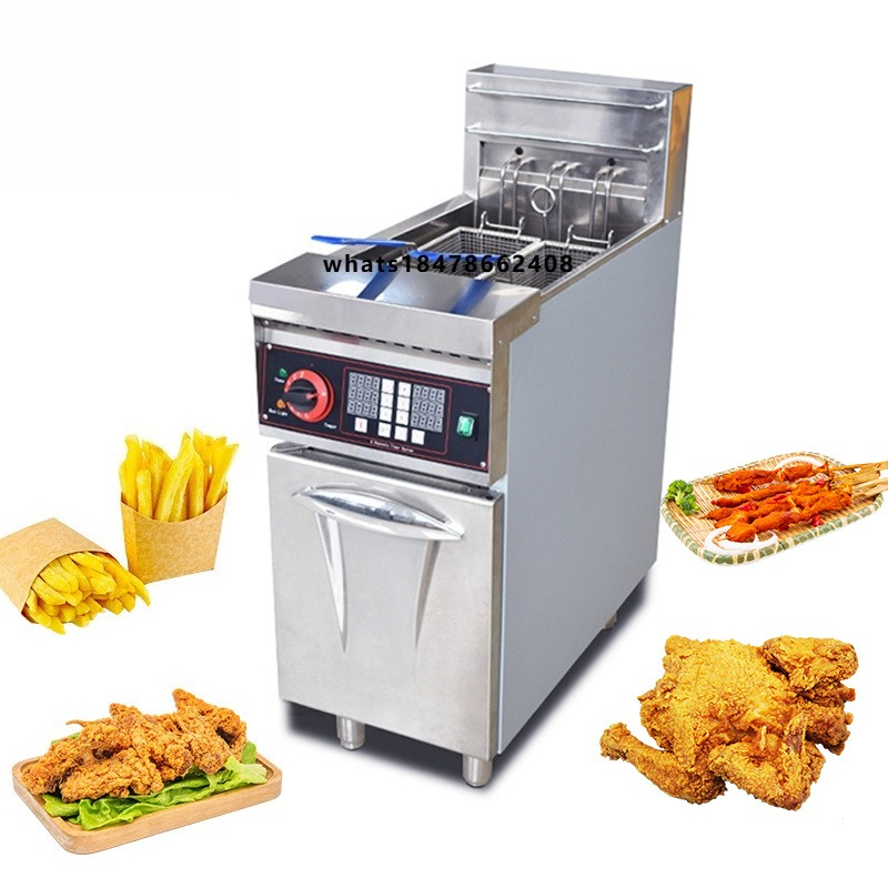 Deep Fryer Stainless - Chefmax 9000W Elektryczna Frytownica Gazowa do