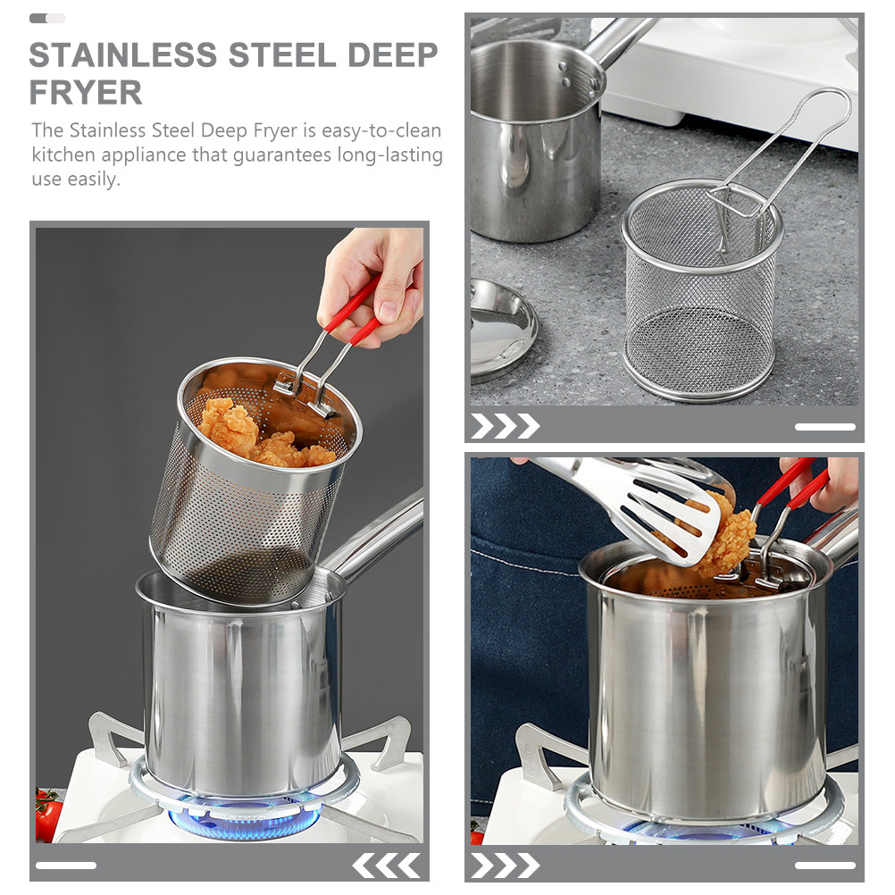 1 zestaw – kompaktowa, mała, g – Deep Fryer Stainless recenzja i cena