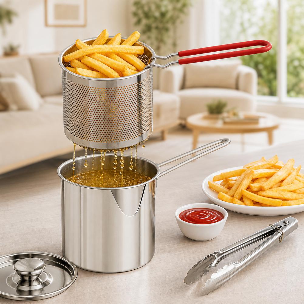 Garnek do smażenia w głębokim  – Deep Fryer Stainless recenzja i cena