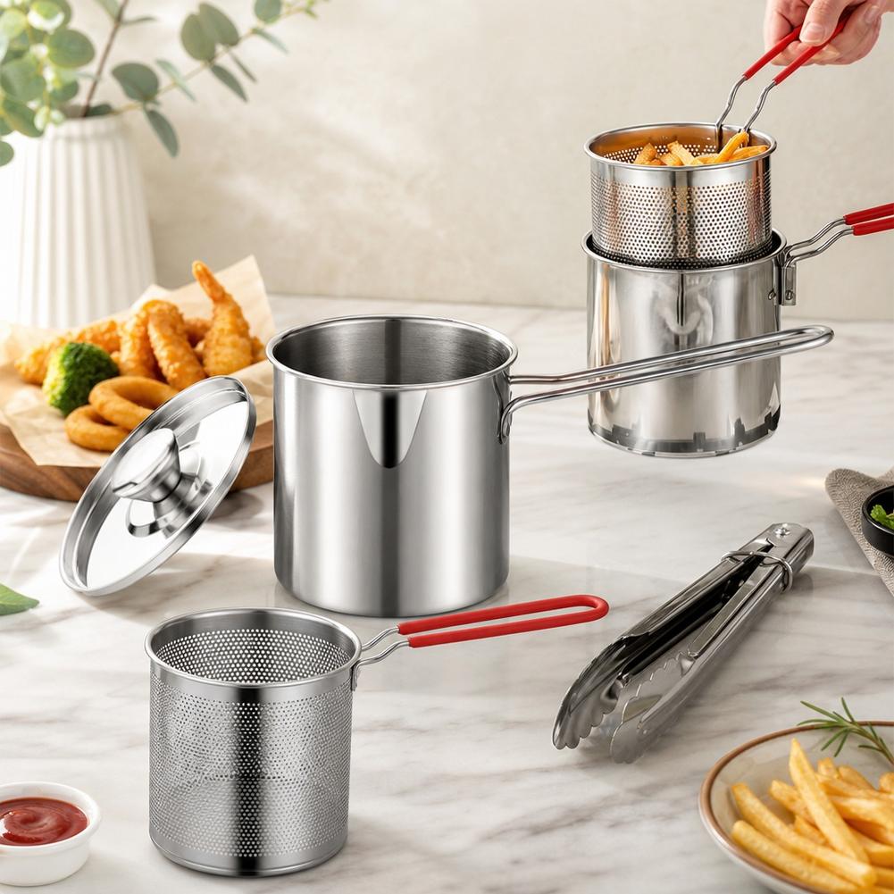Garnek do smażenia w głębokim  – Deep Fryer Stainless recenzja i cena