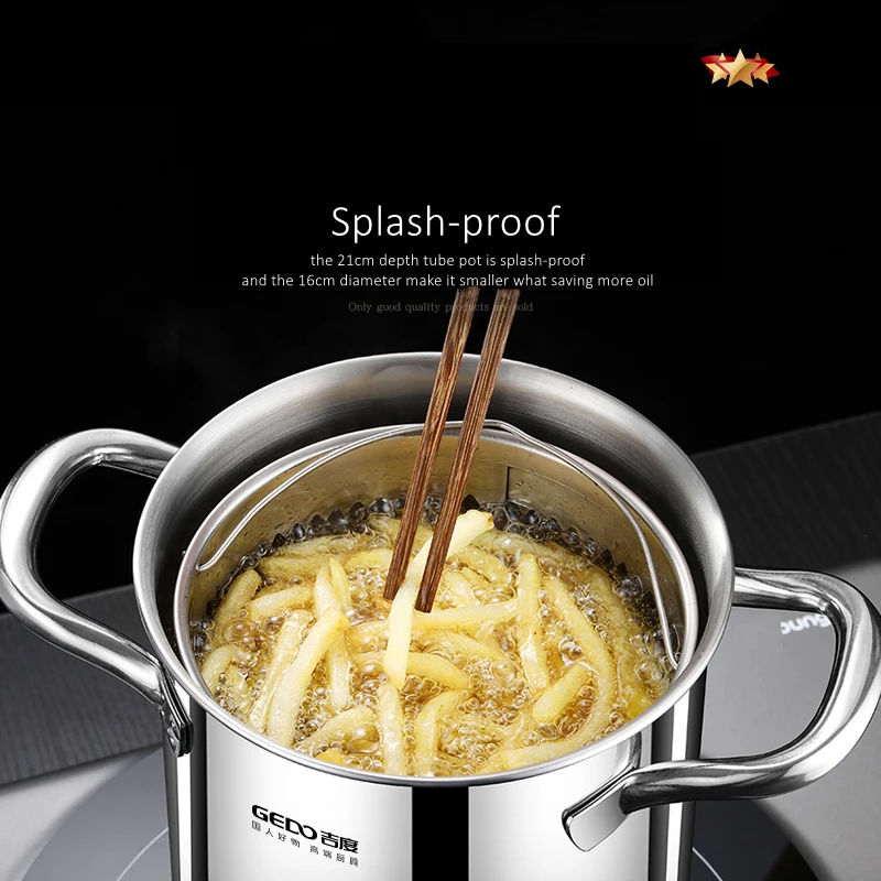 Frytkownica ze stali nierdzewn – Deep Fryer Stainless recenzja i cena
