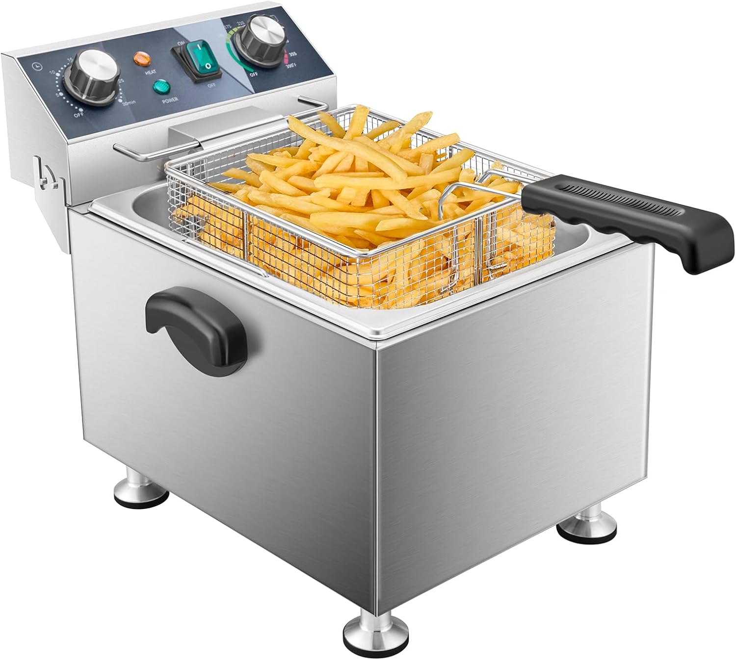 Frytkownica elektryczna - 13L  – Deep Fryer Stainless recenzja i cena