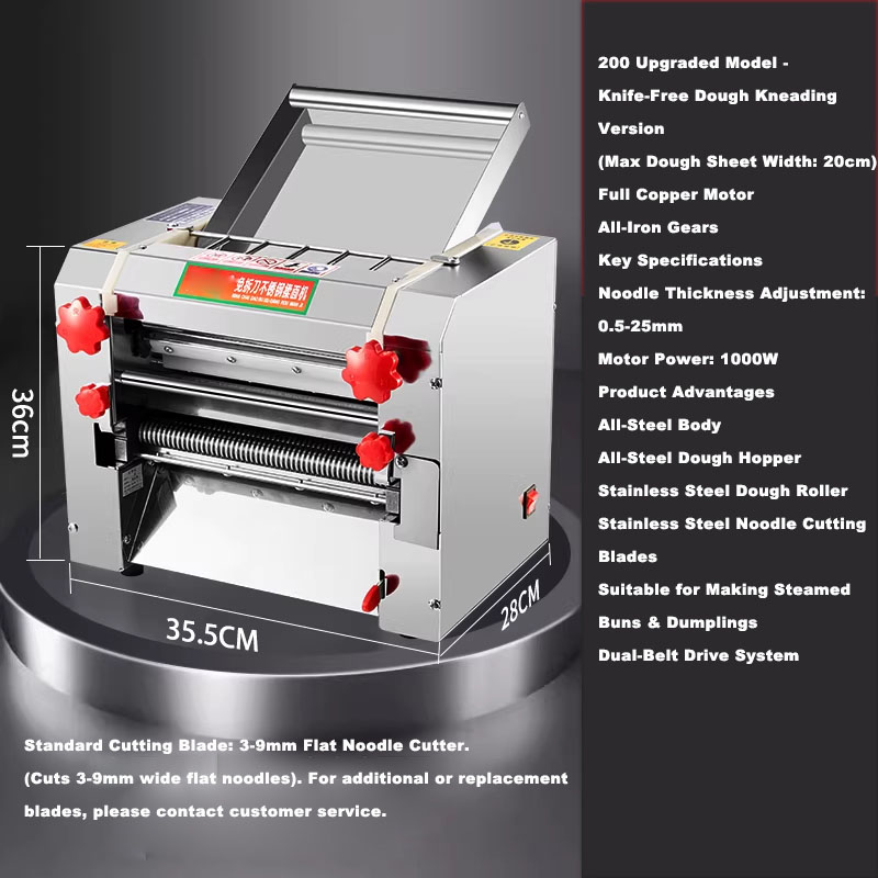Profesjonalna automatyczna mas – Pasta Machine Electric recenzja i cena
