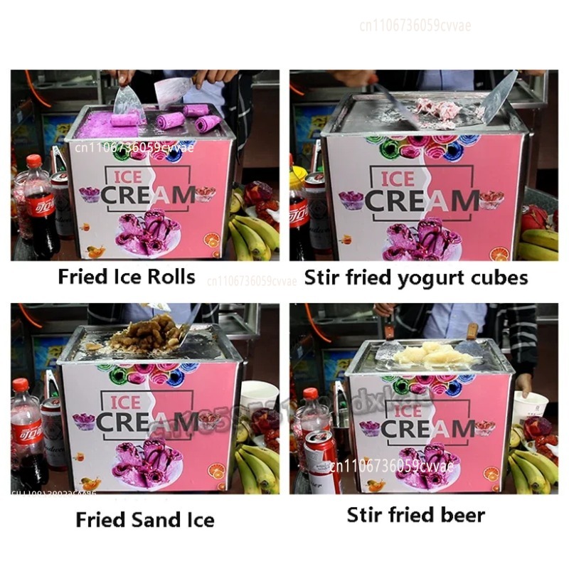 Maszyna do lodów smażonych na  – Ice Cream Maker Electric recenzja i cena