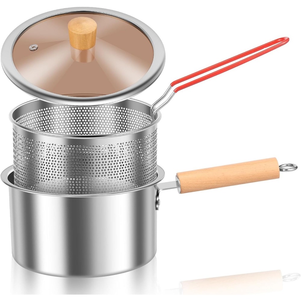 Frytkownica ze stali nierdzewn – Deep Fryer Stainless recenzja i cena