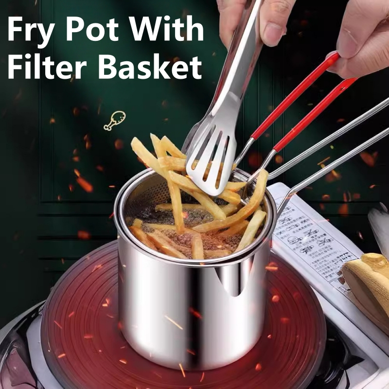 Garnek do smażenia ze stali ni – Deep Fryer Stainless recenzja i cena