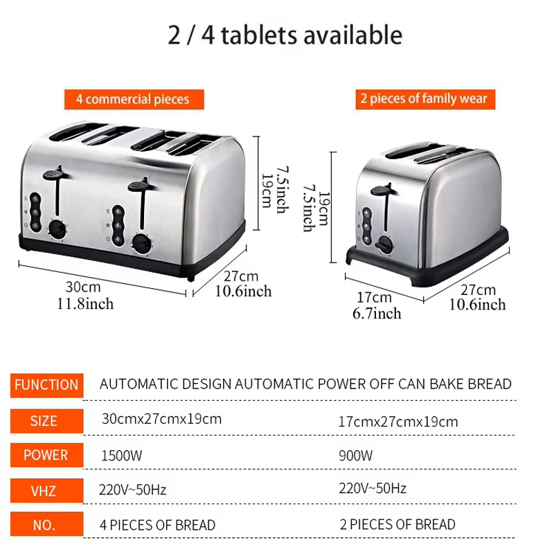 Toster elektryczny do użytku d – Toaster 4 Slice recenzja i cena