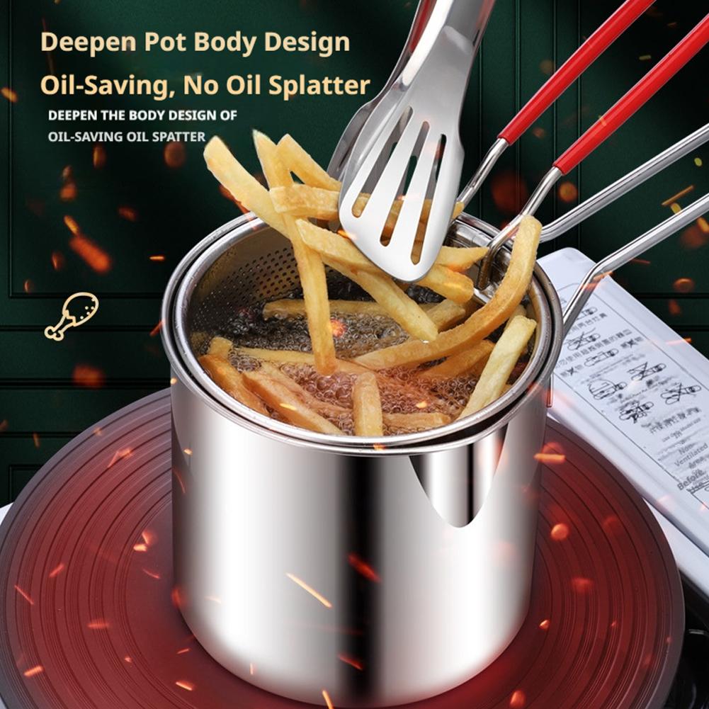 Zestaw garnków do głębokiego s – Deep Fryer Stainless recenzja i cena
